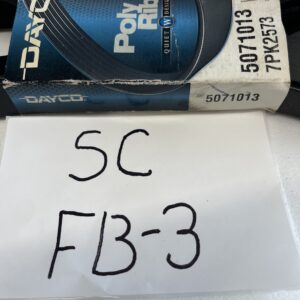 Serpentine Belt Dayco Premium  Poly-Rib 5071013 (7PK2573)