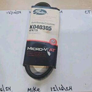 Serpentine Belt-Premium OE Micro-V Belt Gates K040305