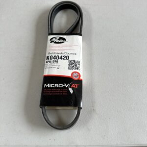 Serpentine Belt-Premium OE Micro-V Belt Gates K040420...