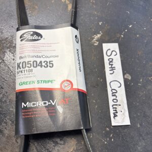 Serpentine Belt-Premium OE Micro-V Belt Gates K050435 Green Stripe