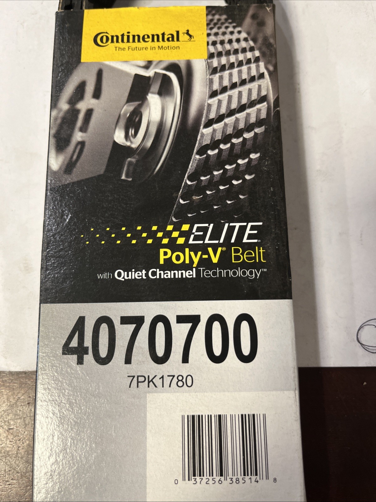 Serpentine Poly-V The Quiet Belt CONTINENTAL ELITE 4070700 - Image 3