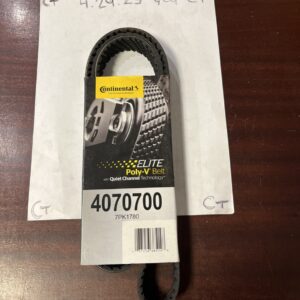 Serpentine Poly-V The Quiet Belt CONTINENTAL ELITE 4070700