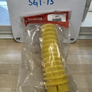 Shock Absorber Boot Rancho RS1951 BOOT W/TIES YELLOW