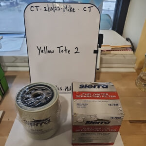 Sierra 18-7846 Marine Fuel Filter (OMC thread) Crusader 98041 GLM 24930 502905