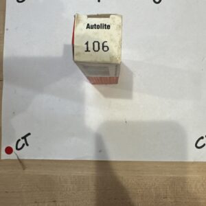 Spark Plug-Copper Resistor Autolite 106