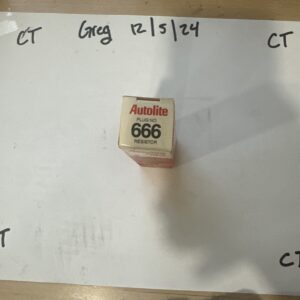 Spark Plug-Copper Resistor Autolite 666