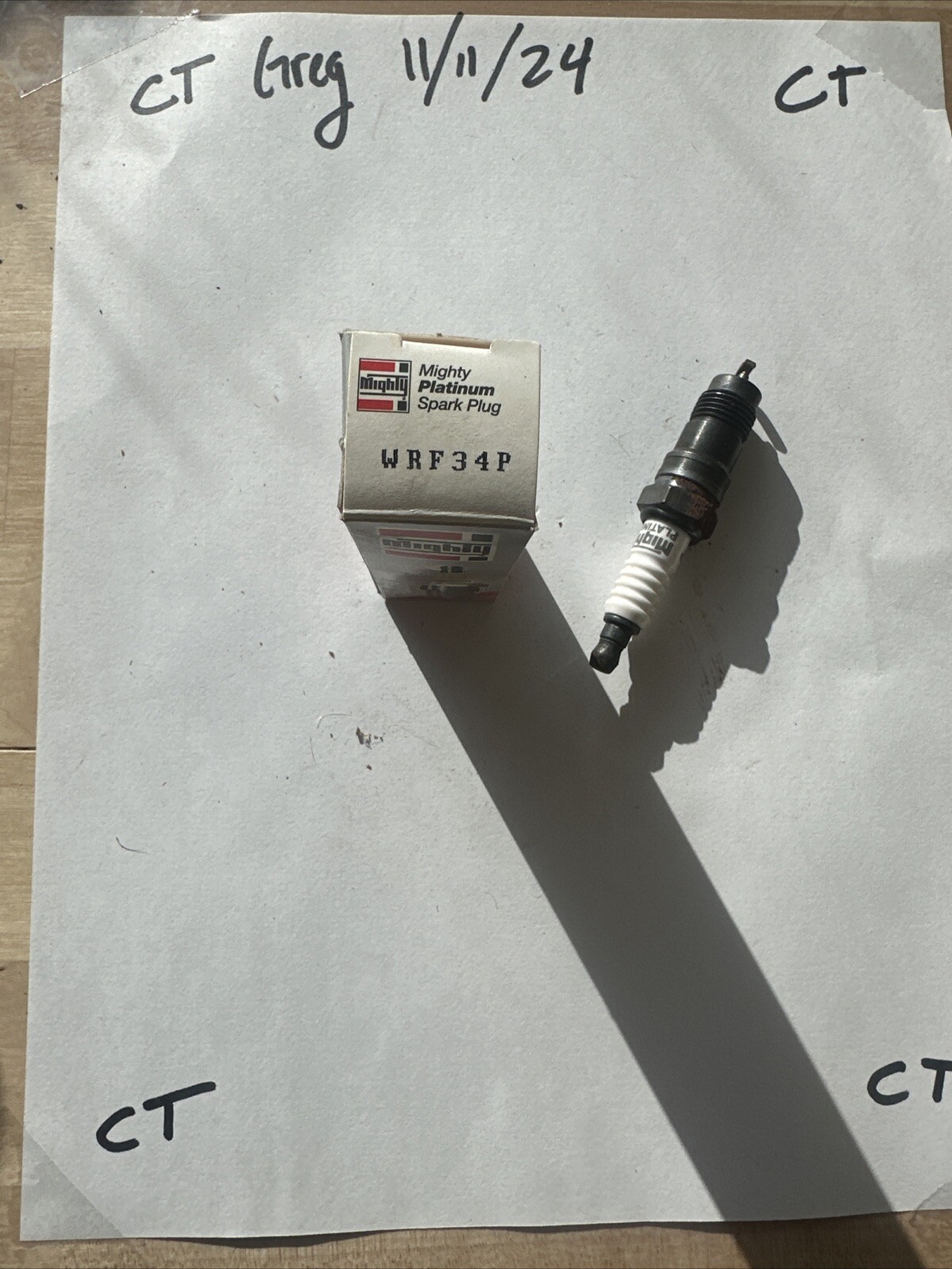 Spark Plug-Platinum Mighty WRF34P PACK OF 1