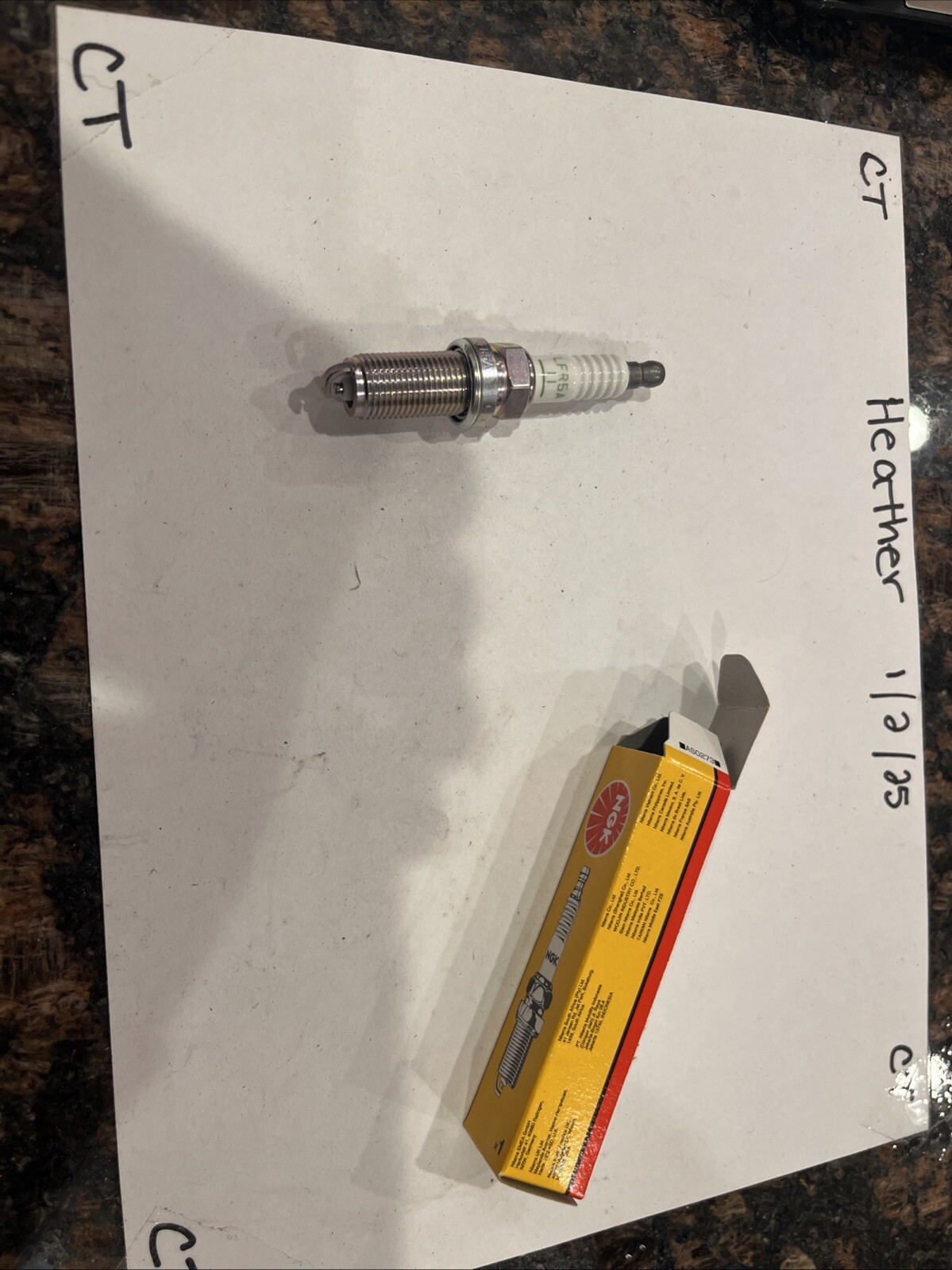 Spark Plug-V-Power NGK 6376 LFR5A-11 - Image 4