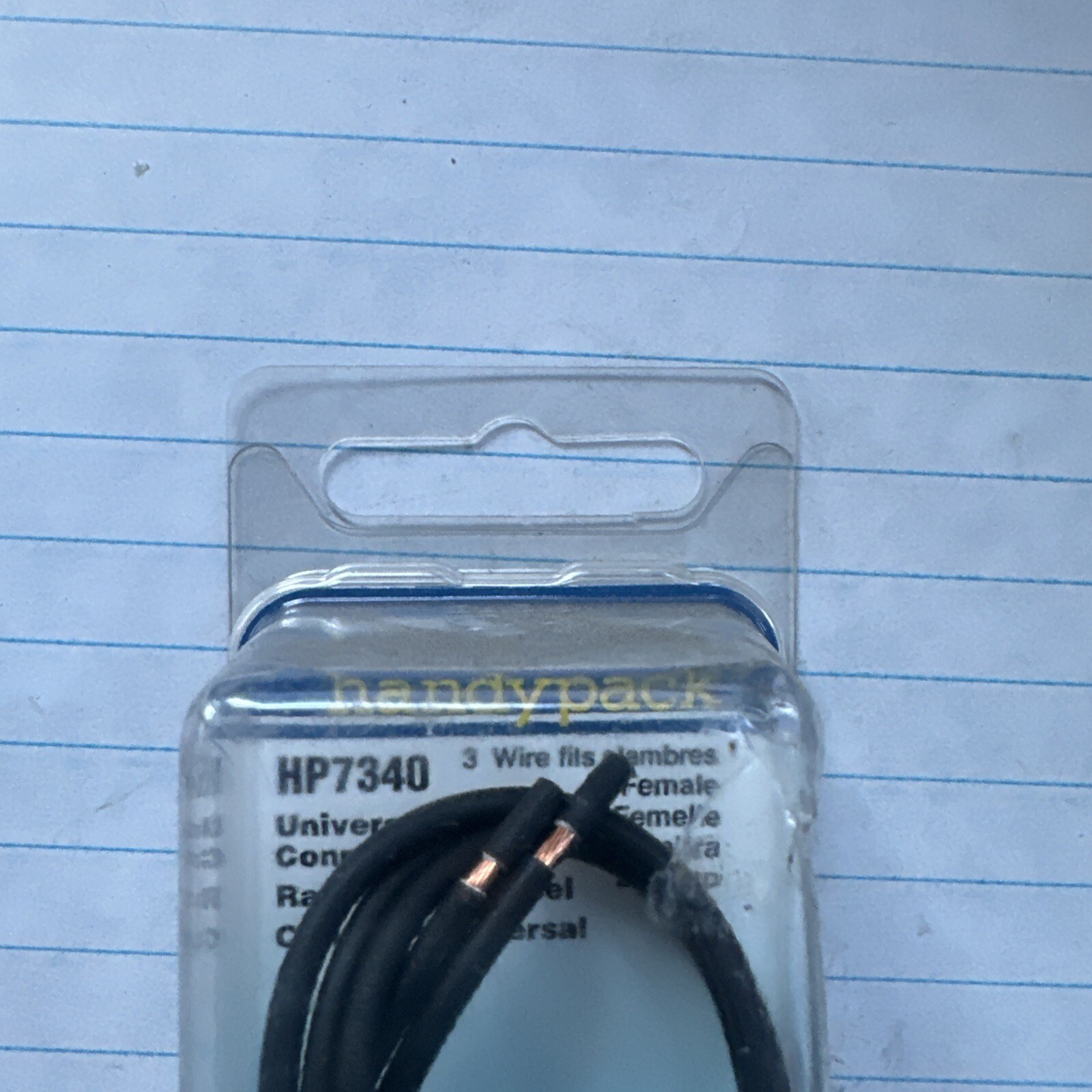 Standard HP7340 Oxygen Sensor Connector 3 wire female - Image 3