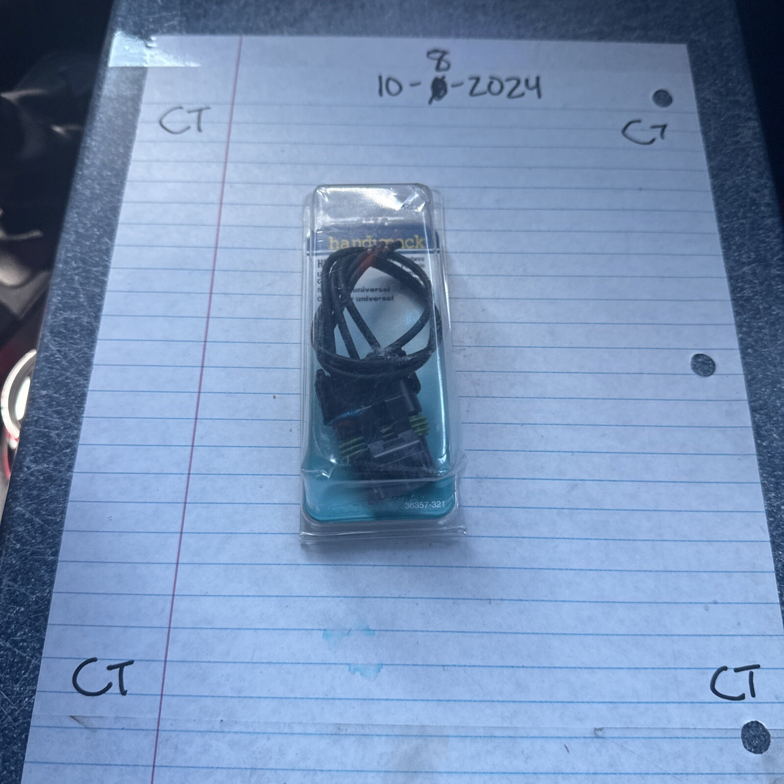 Standard HP7340 Oxygen Sensor Connector 3 wire female