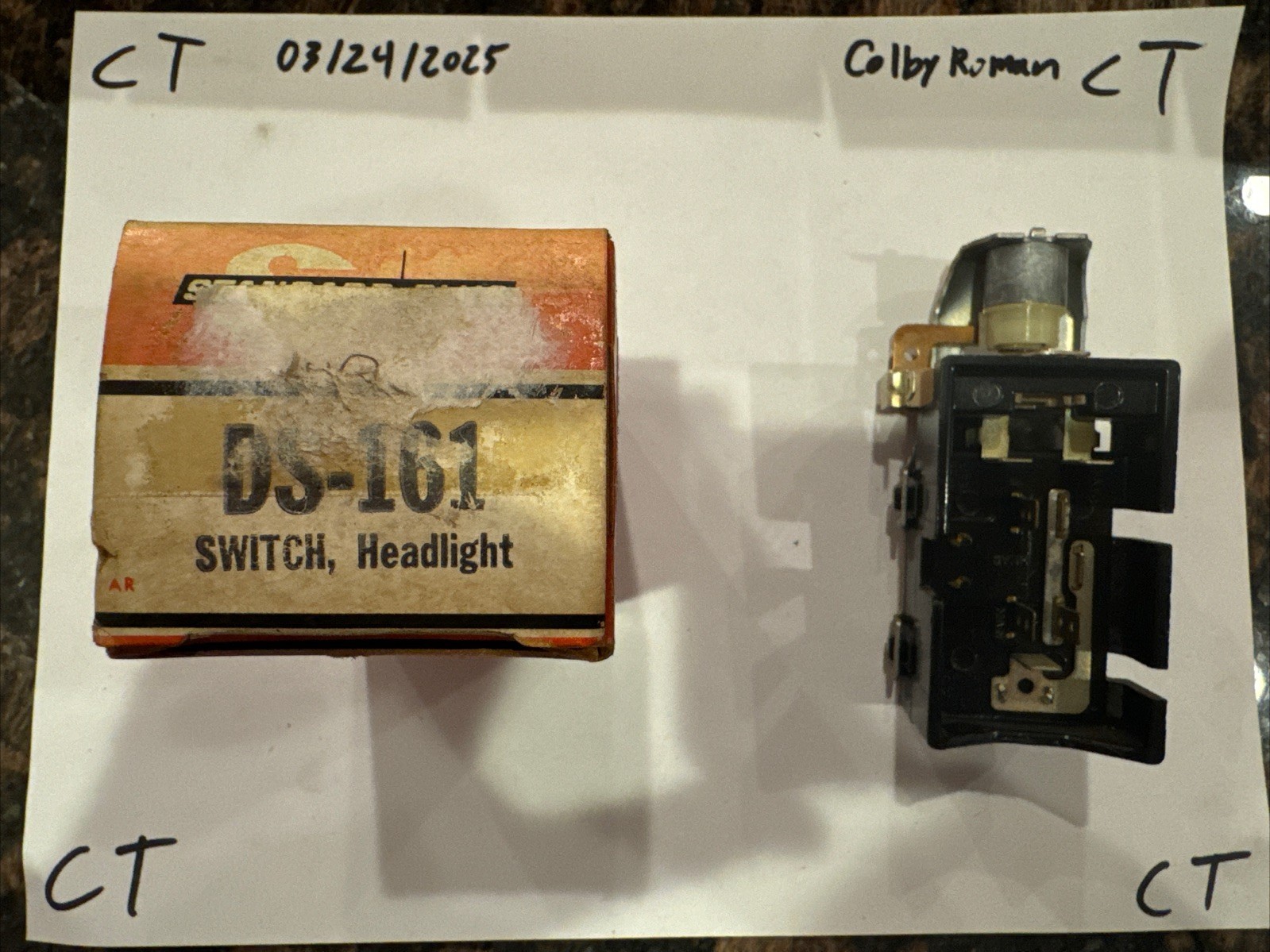 Standard Ignition parts Switch, Headlight DS-161 - Image 3