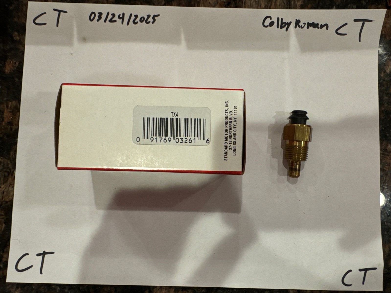 Standard Motor Product TX4 Coolant Temperature Sensor Standard - Image 3