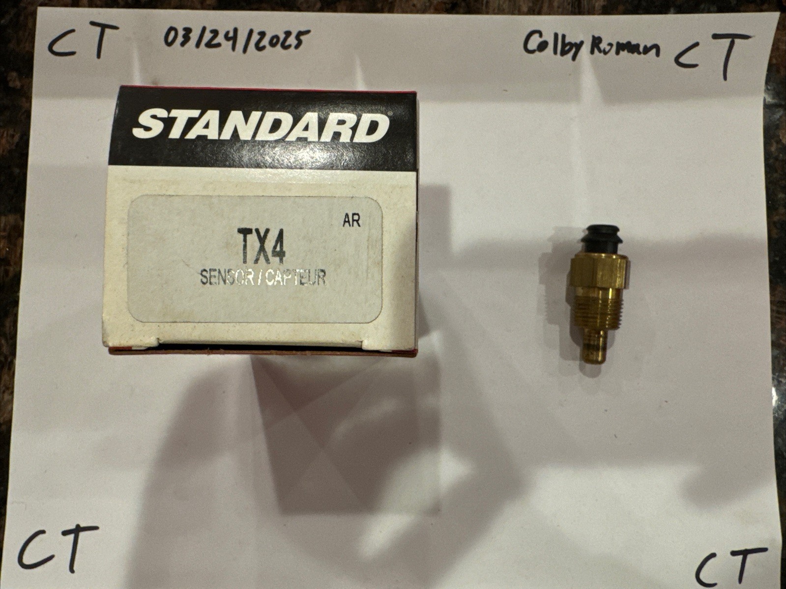 Standard Motor Product TX4 Coolant Temperature Sensor Standard
