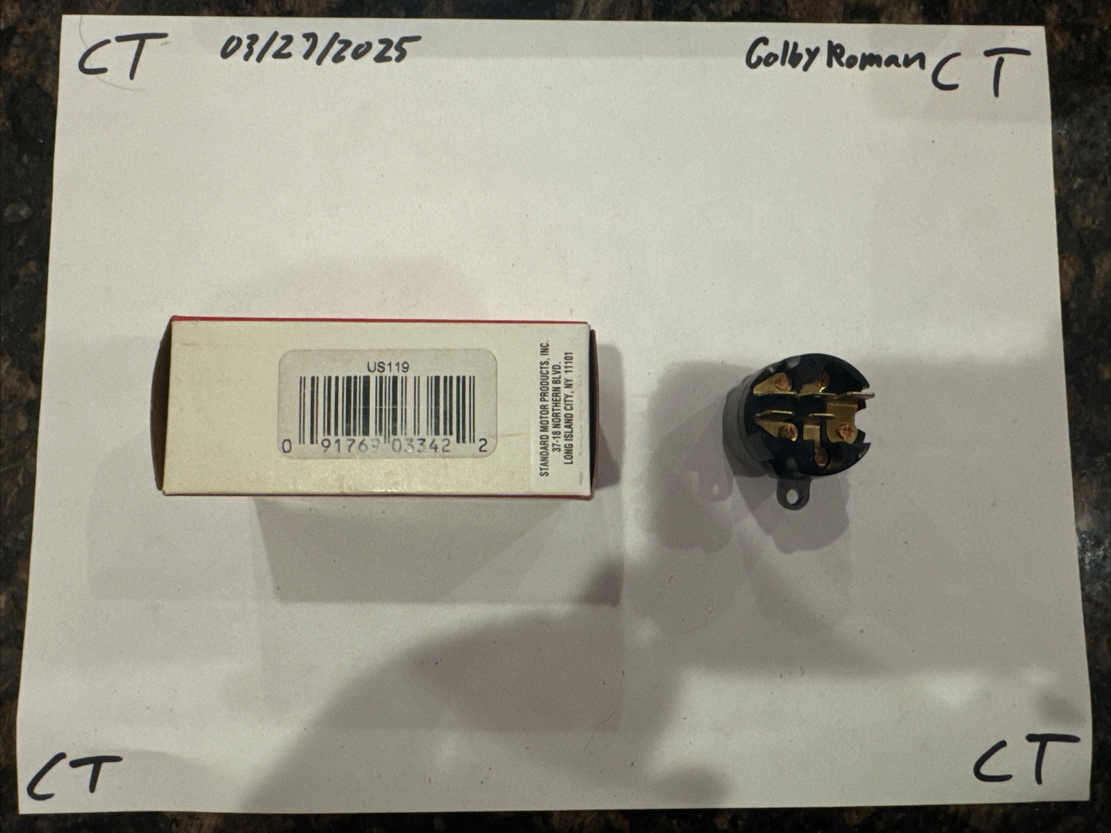 Standard Motor Products US-119 Ignition Switch - Image 3