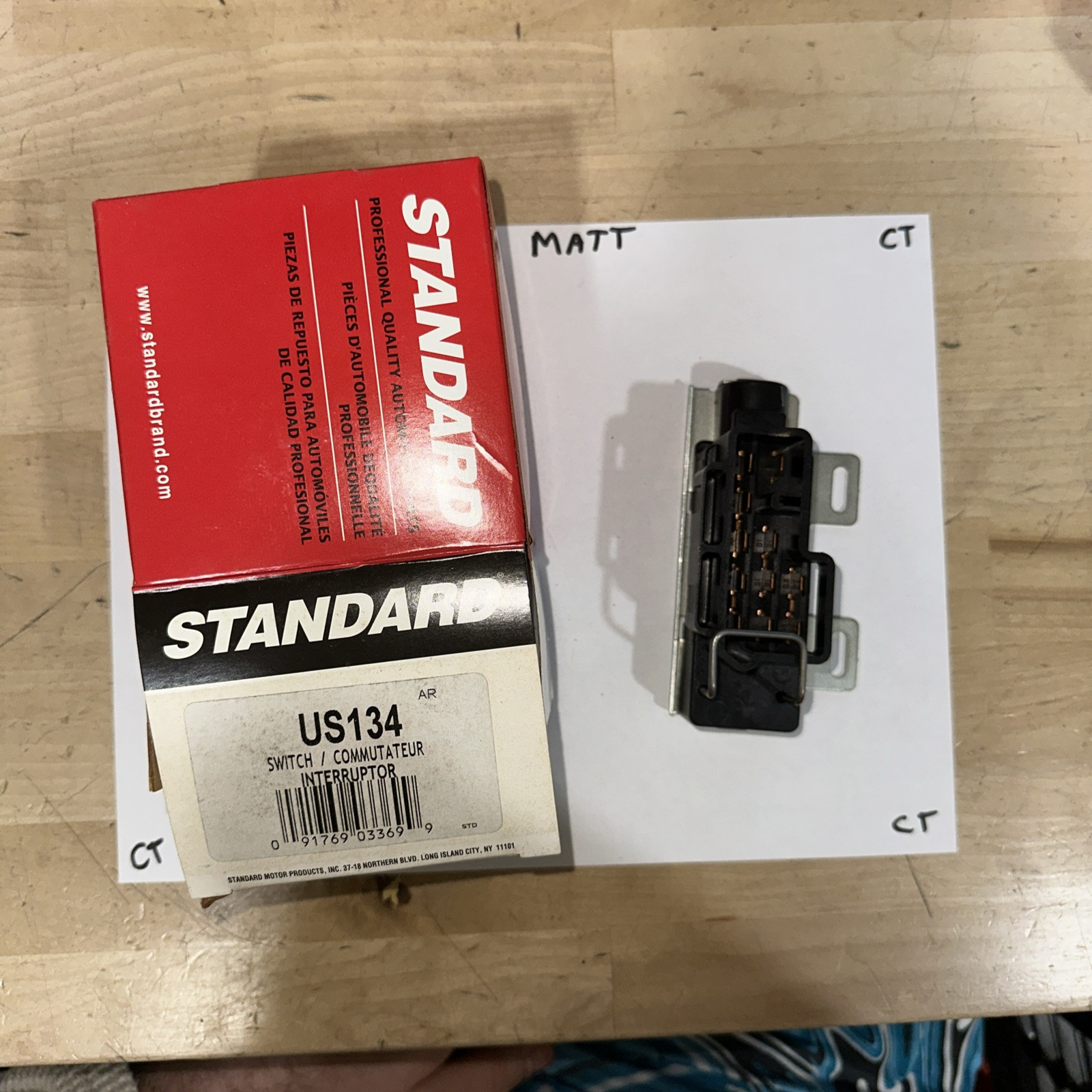 Standard Motor products US134 Ignition Starter Switch