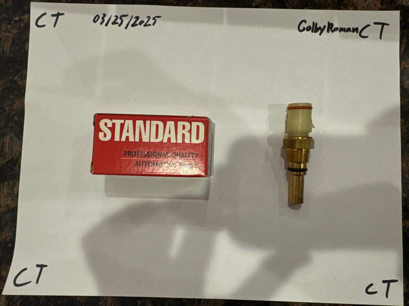 Standard Professional Quality Automotive Parts TS-182