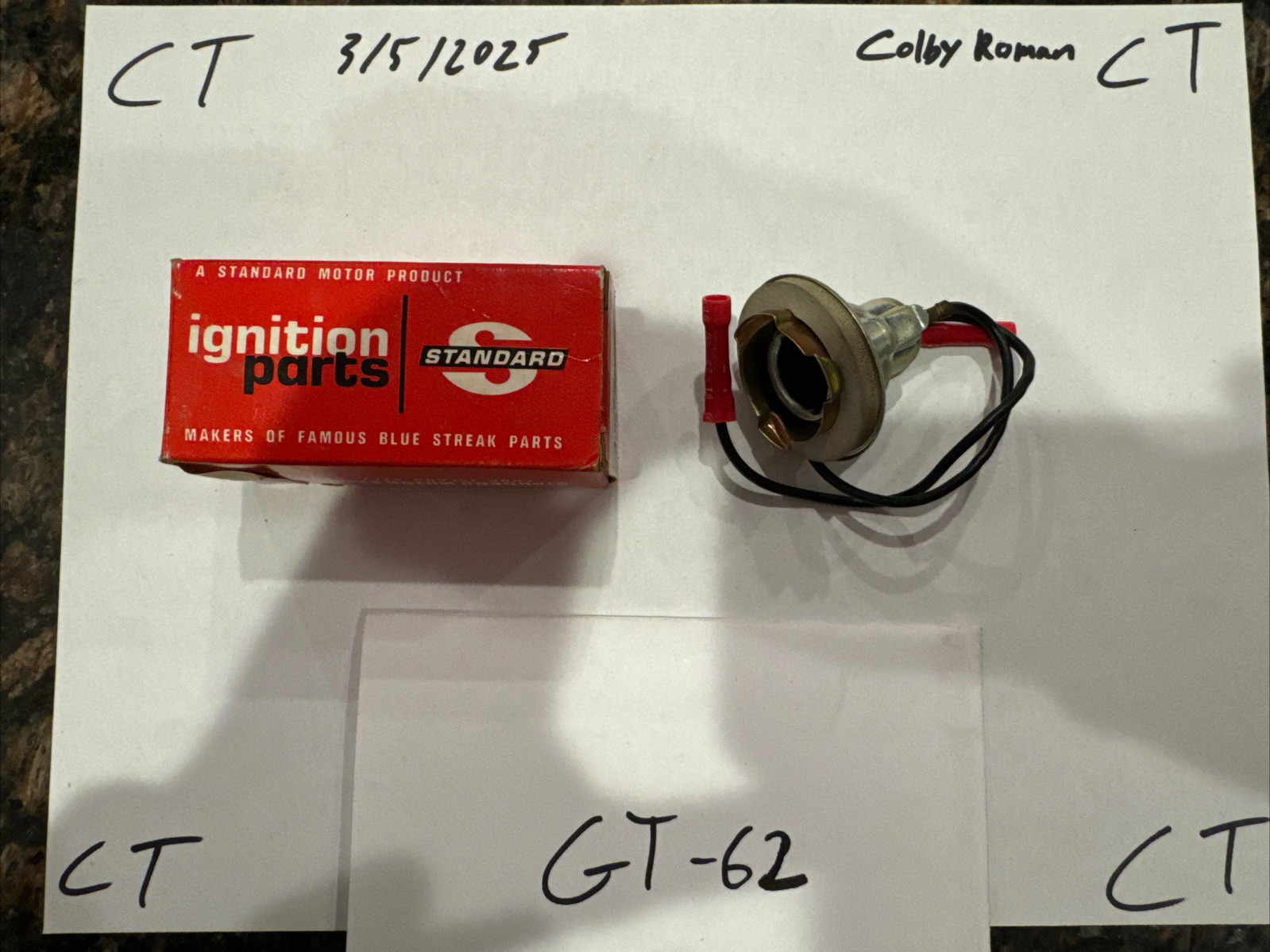 Standard S71 Back Up Light Socket Standard S-71