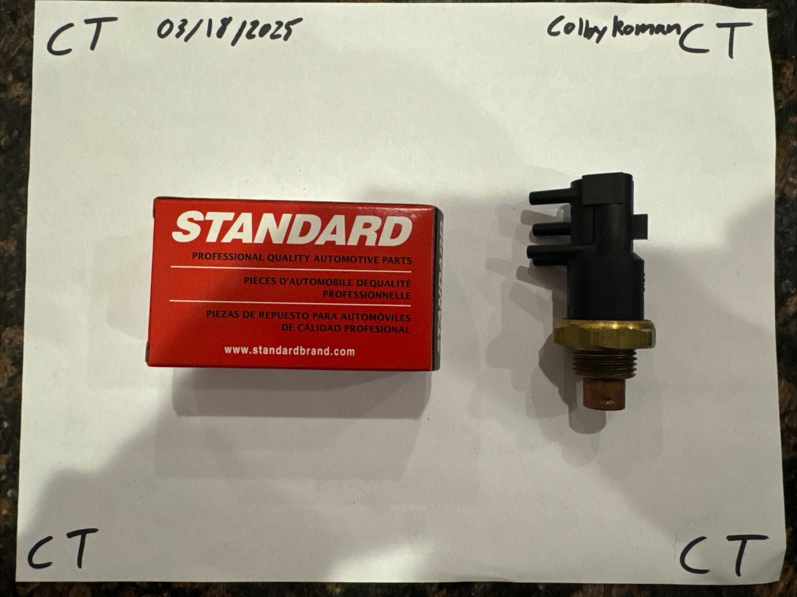 Standard Switch/Commutateur Interruptor PVS4