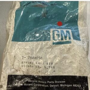 Steering Column Spring Kit, GM OEM 7844650 (Incomplete Set Please See Photos)