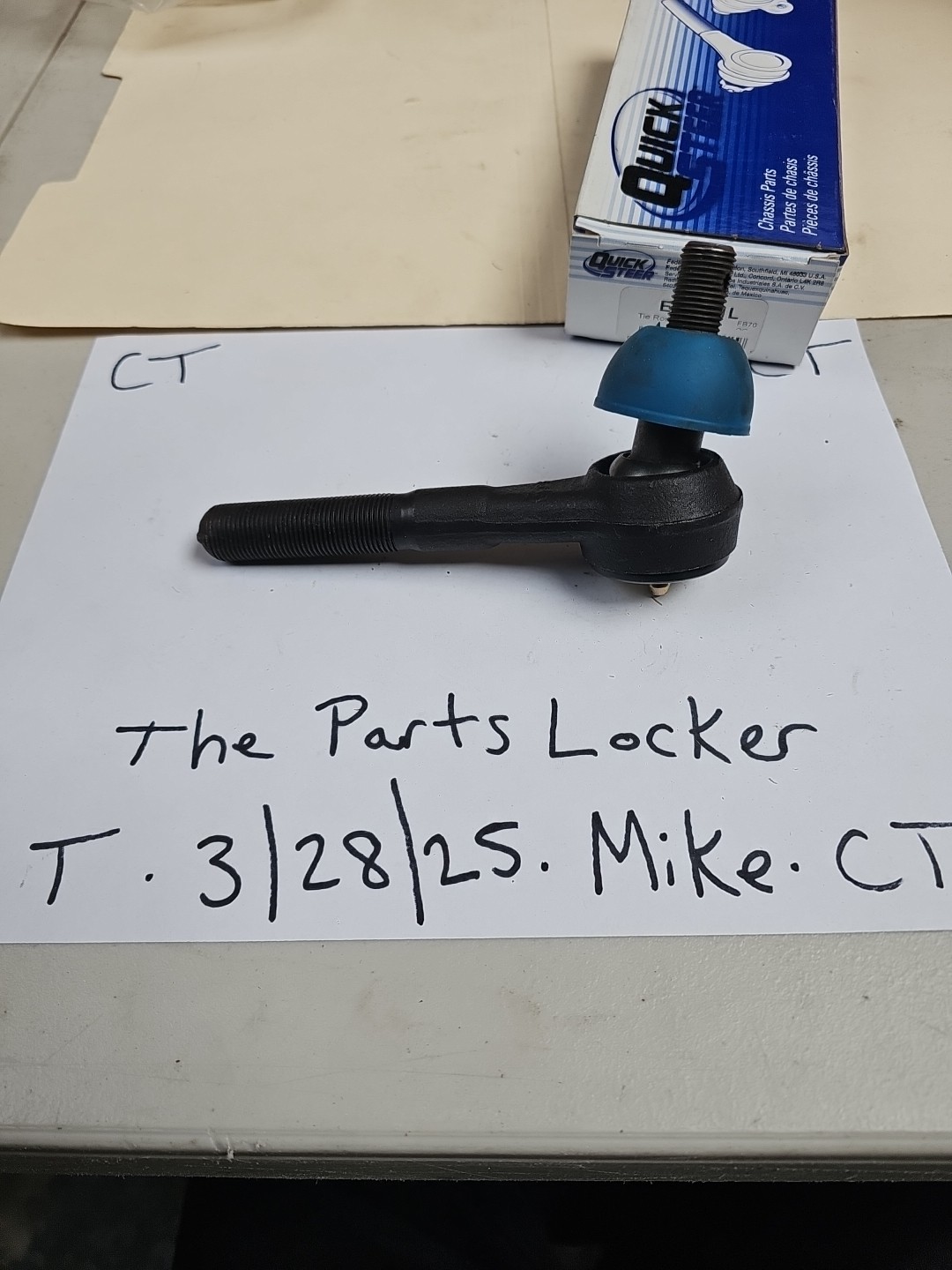 Steering Tie Rod End QuickSteer ES2121L - Image 4