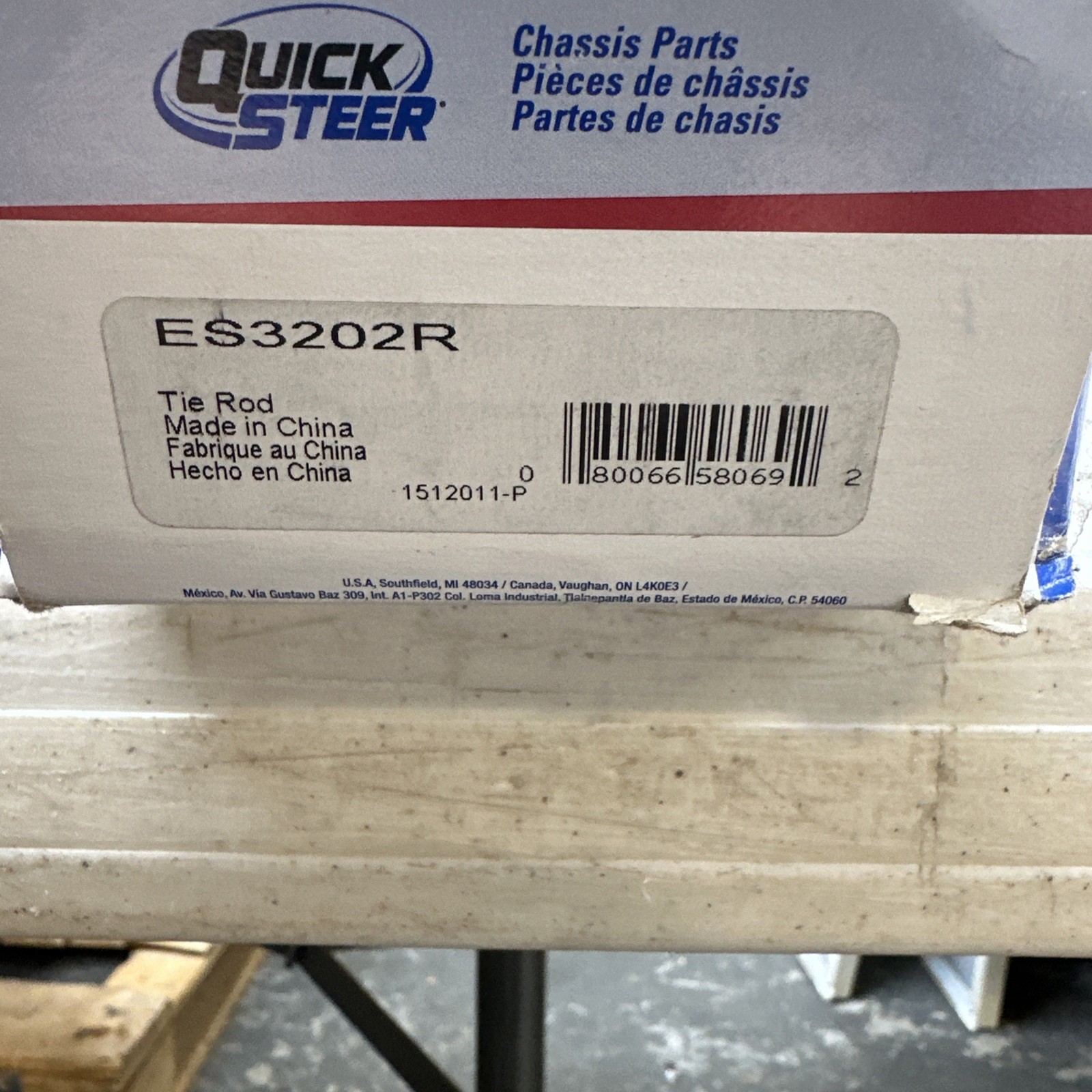 Steering Tie Rod End QuickSteer ES3202R - Image 3