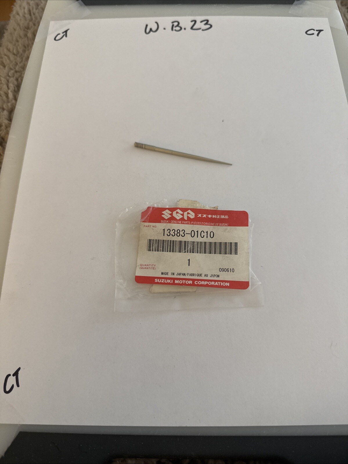 Suzuki Carb Needle 13383-01c10