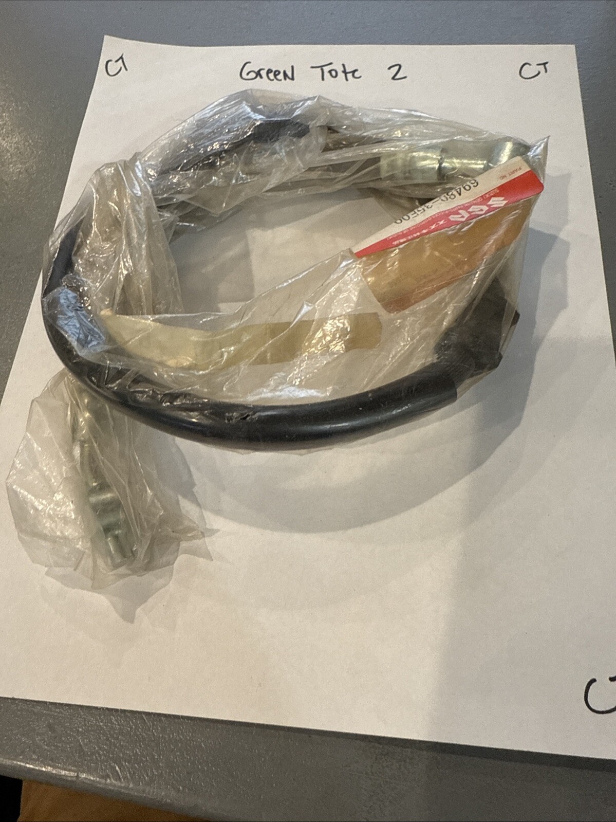 Suzuki GSX-R750 Rear Brake Hose 2000-2003 NOS GSXR750 BRAKE PIPE 69480-35F00 - Image 3