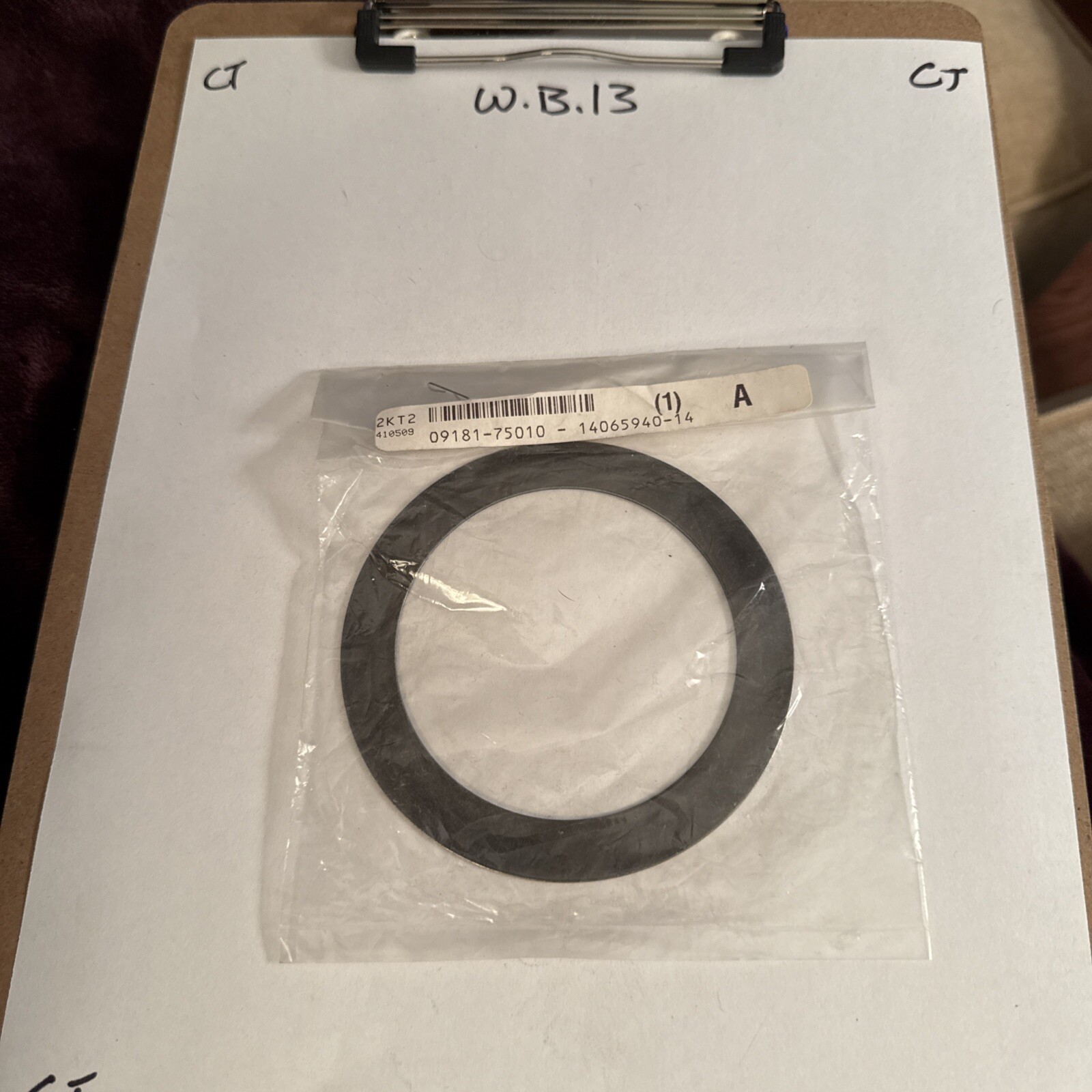 Suzuki SHIM,FORWARD GE 09181-75010 OEM NEW