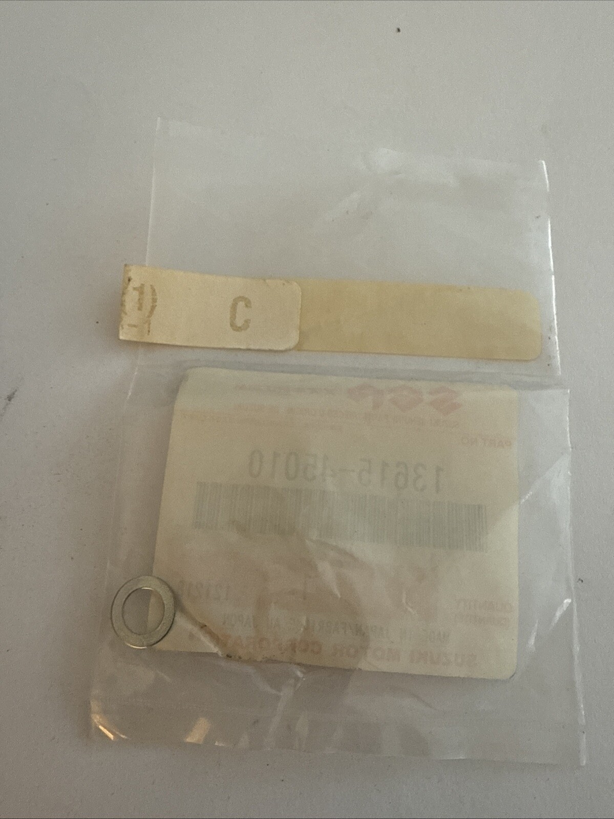 Suzuki WASHER 13615-45010 OEM NEW - Image 4