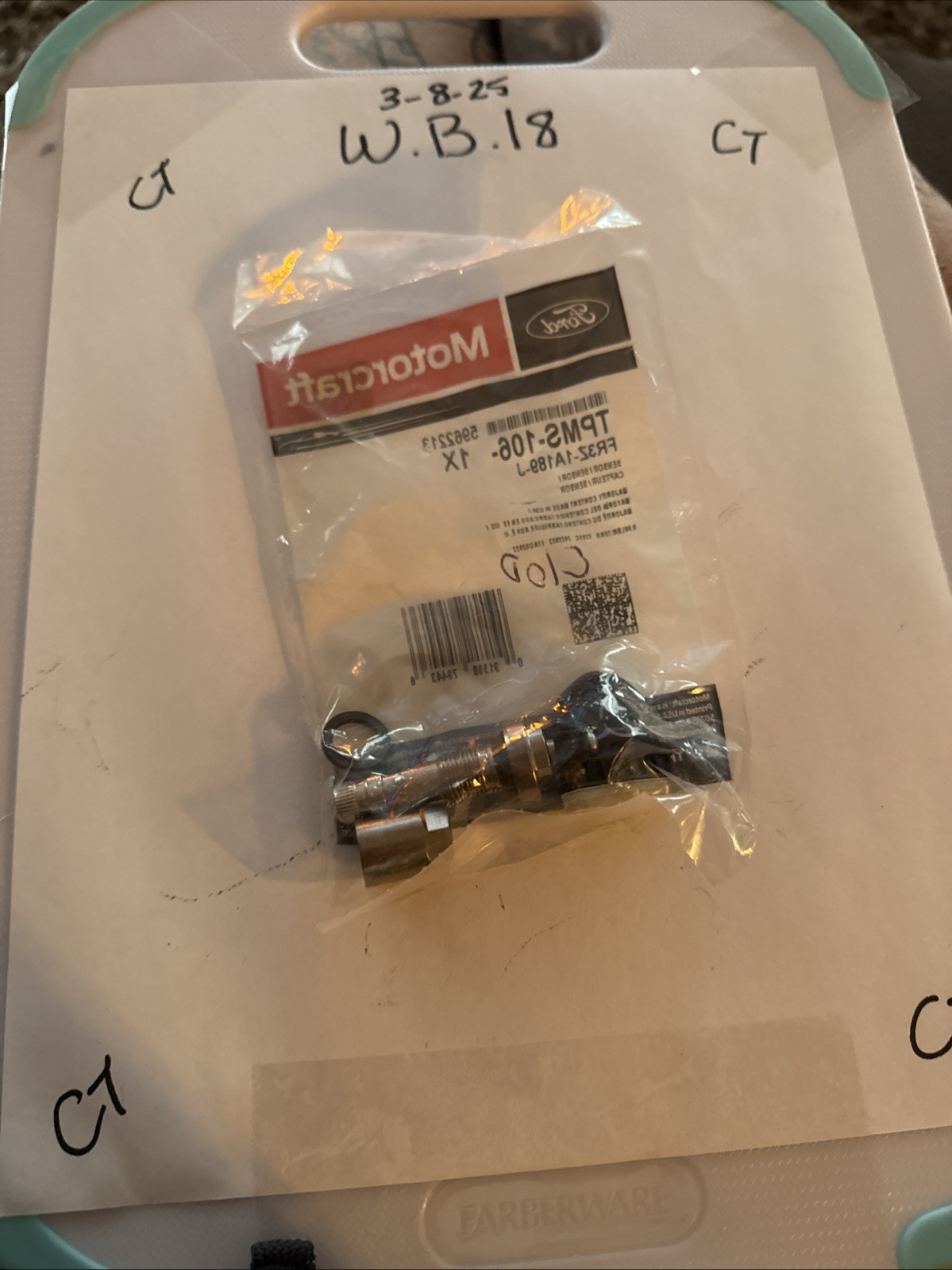 TPMS Sensor Motorcraft TPMS-106 - Image 3