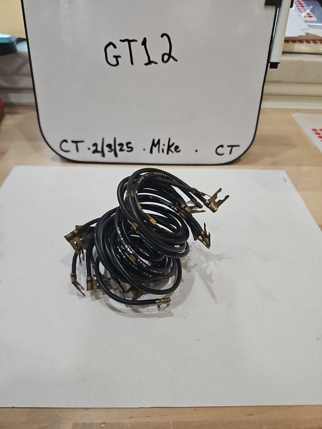 TRW DR-124 NOS 18AWG 105°c Terminal Leads (1 Pack Of 10) - Image 4