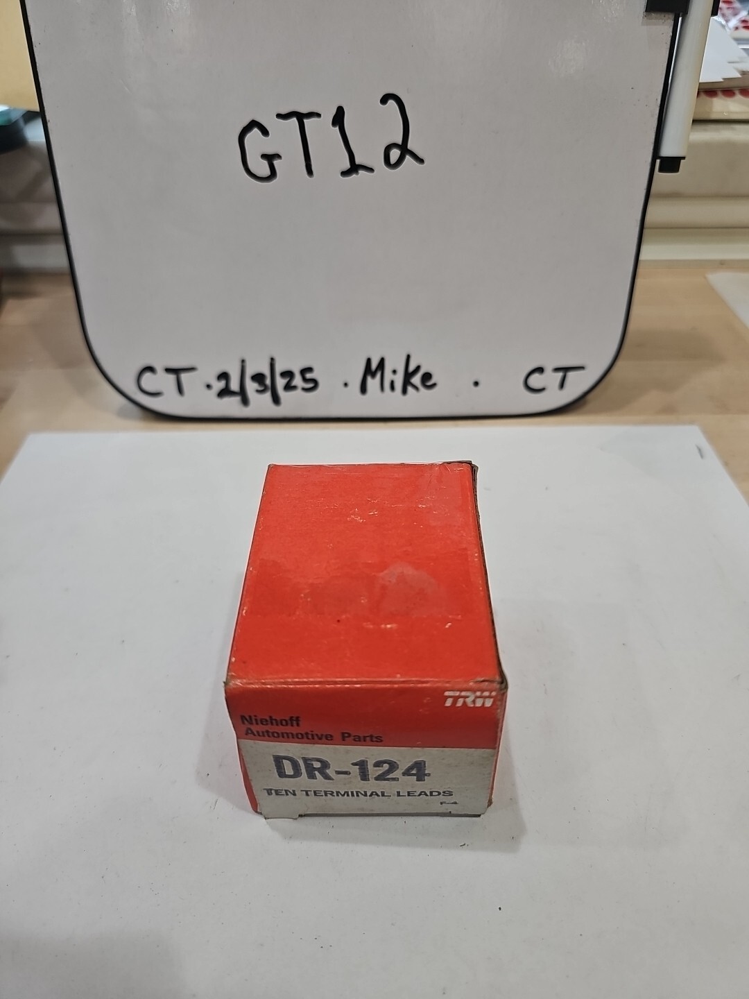 TRW DR-124 NOS 18AWG 105°c Terminal Leads (1 Pack Of 10)