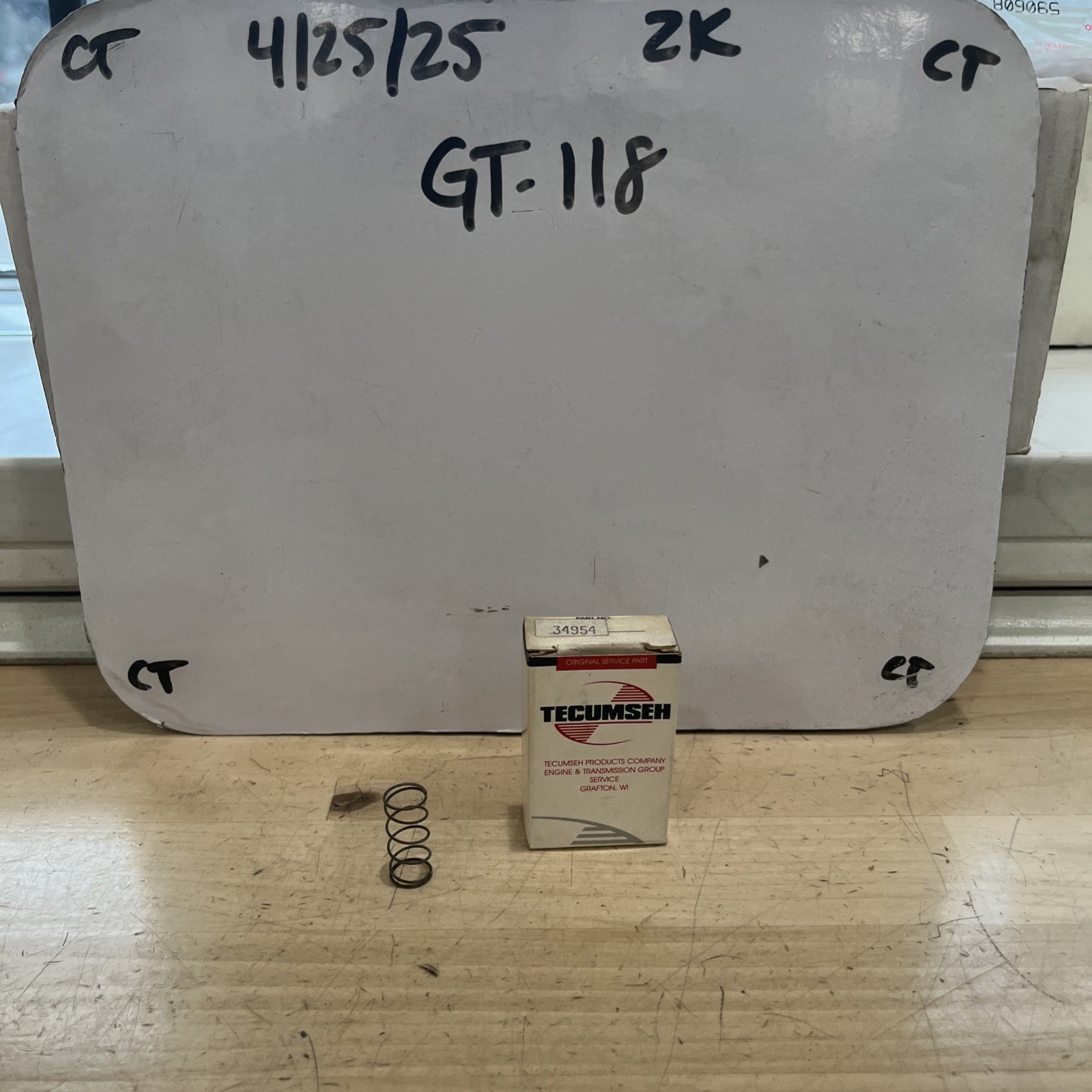 Tecumseh 34954 Anti-Drift Spring