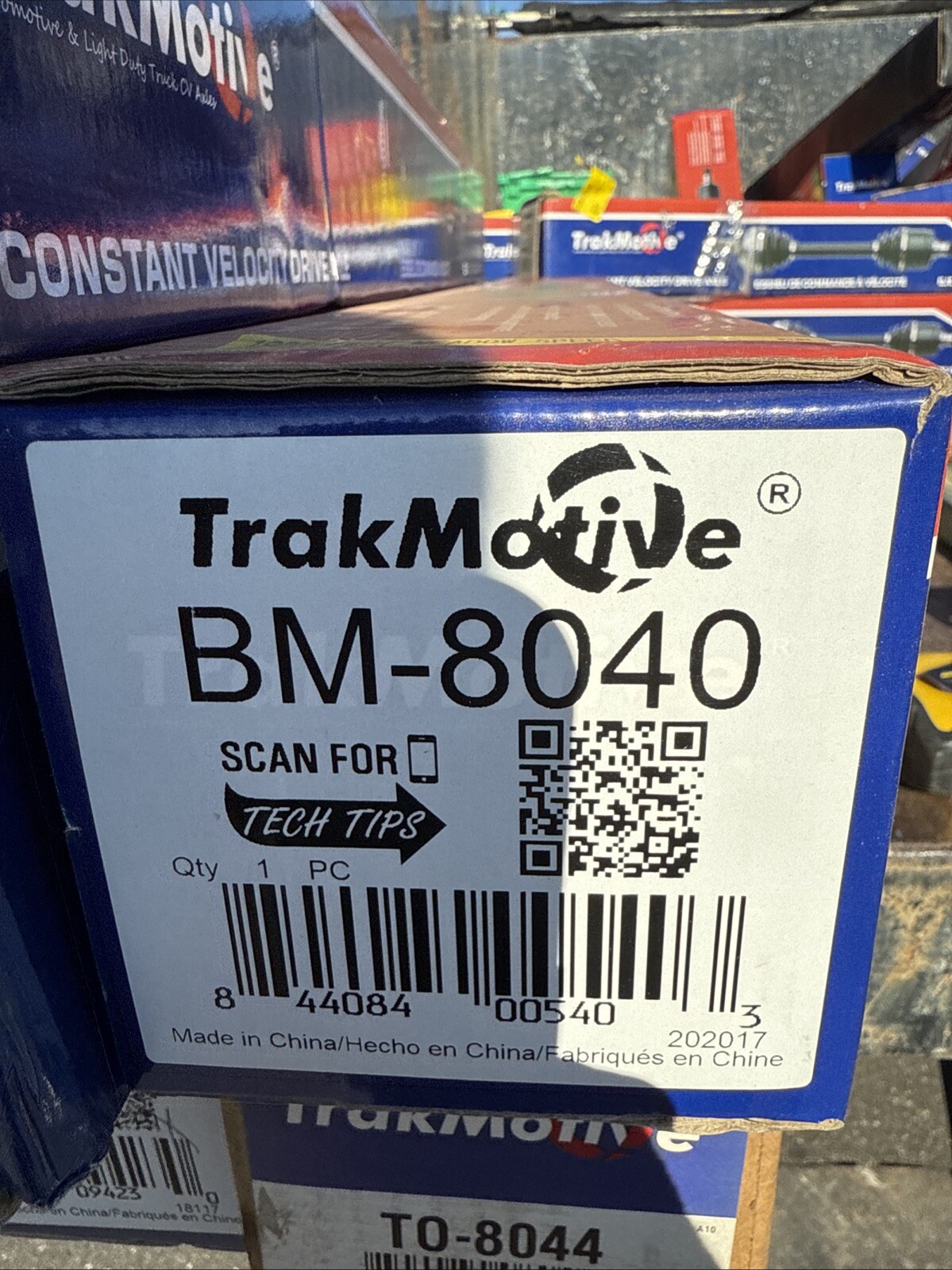Trakmotive BM-8040 CV Axle Shaft