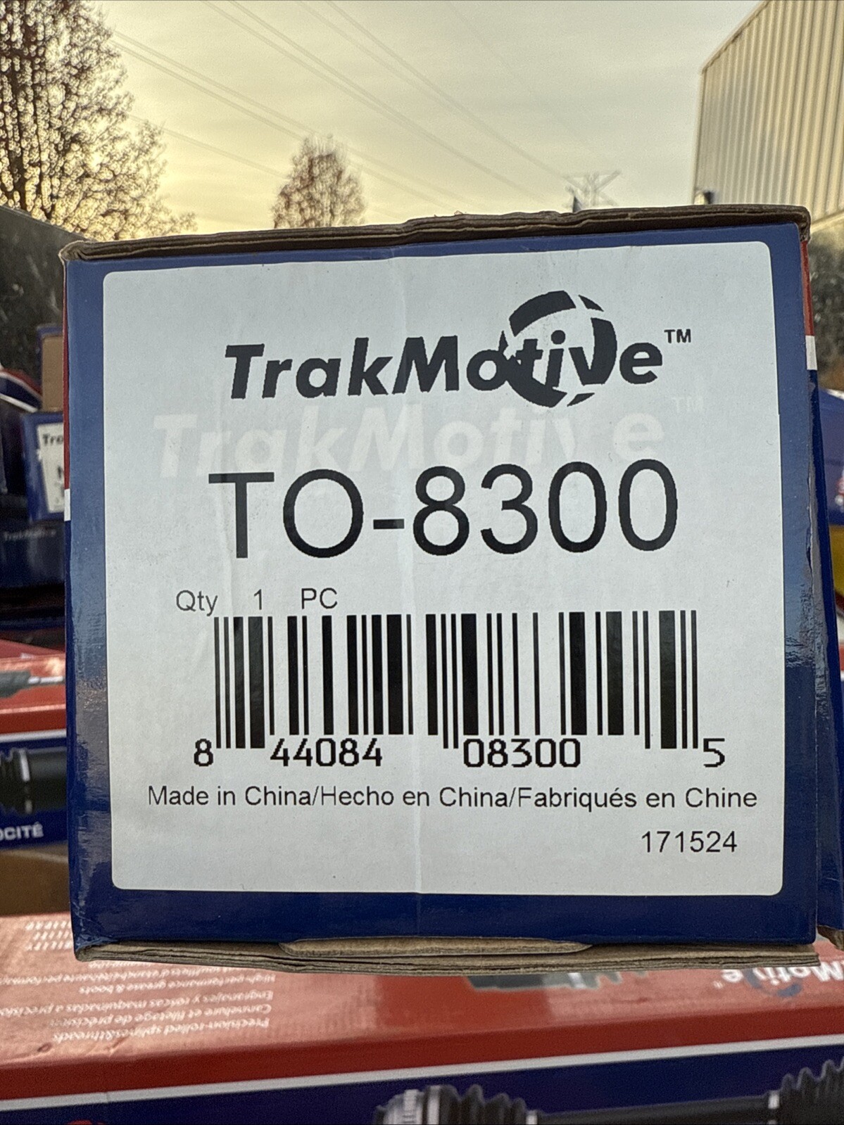 Trakmotive TO-8300 CV Axle Shaft