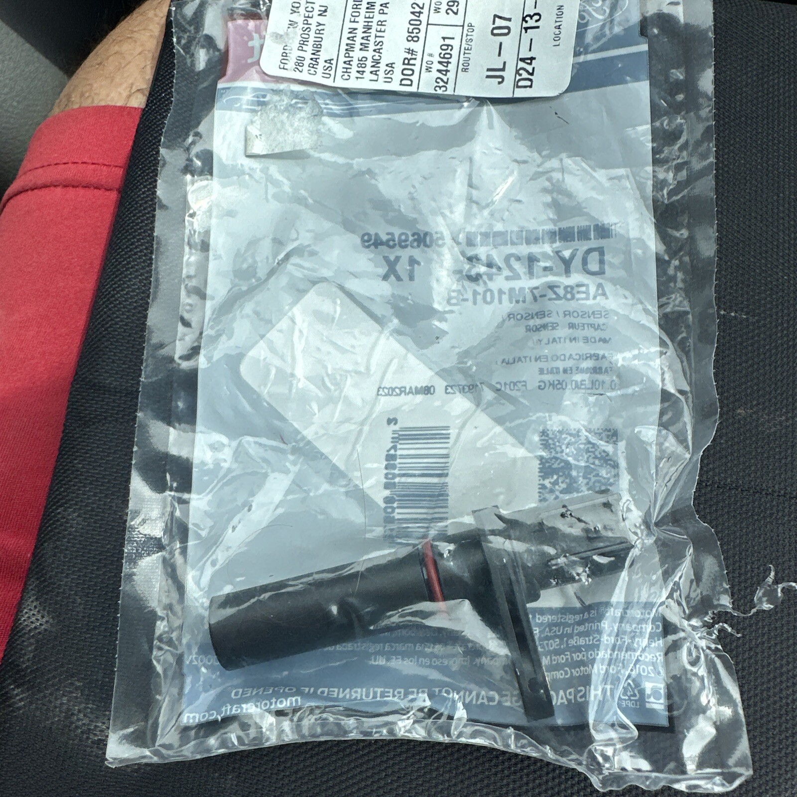 Transaxle Output Speed Sensor Motorcraft DY-1243 - Image 3