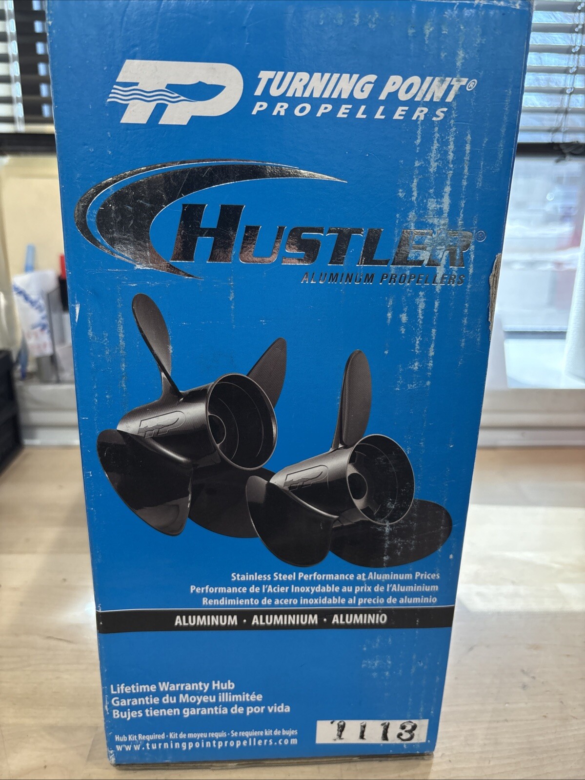 Turning Point Hustler® - Left Hand - Aluminum Propeller - LE-15154L - 4-Blade - Image 3