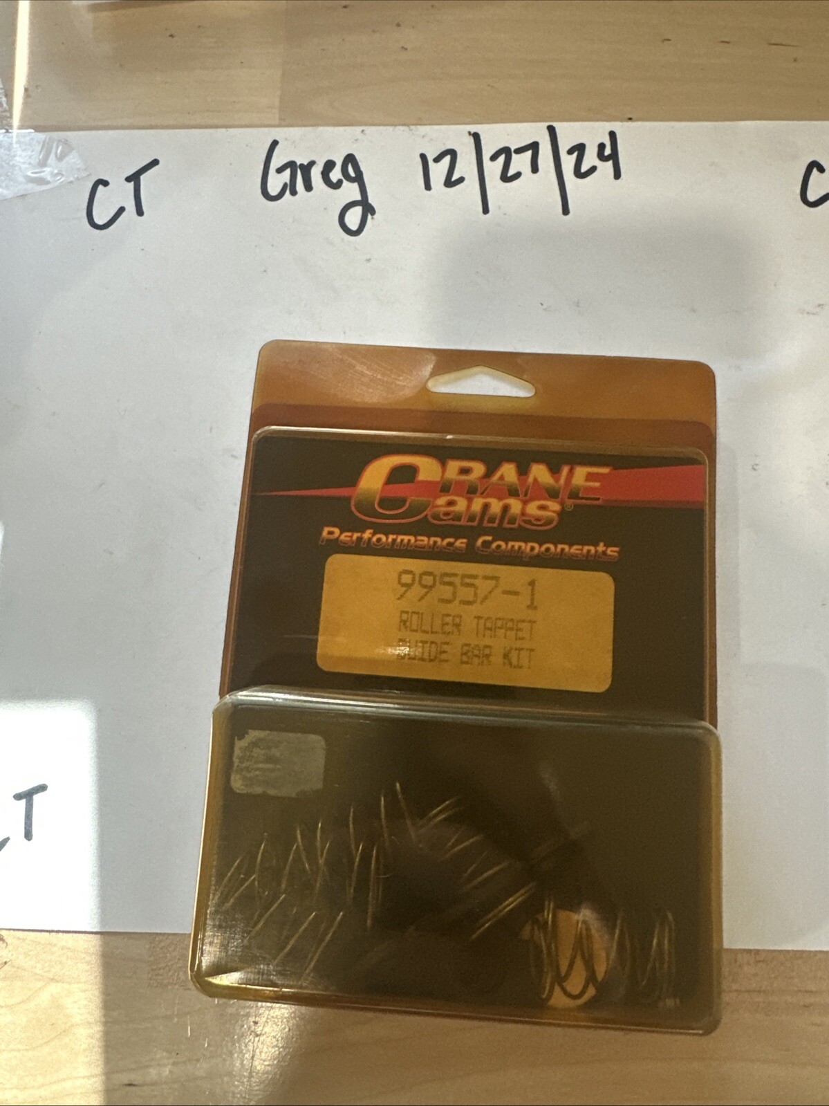 VINTAGE Crane Cams 99557-1 Roller Rapper Guide Bar Kit