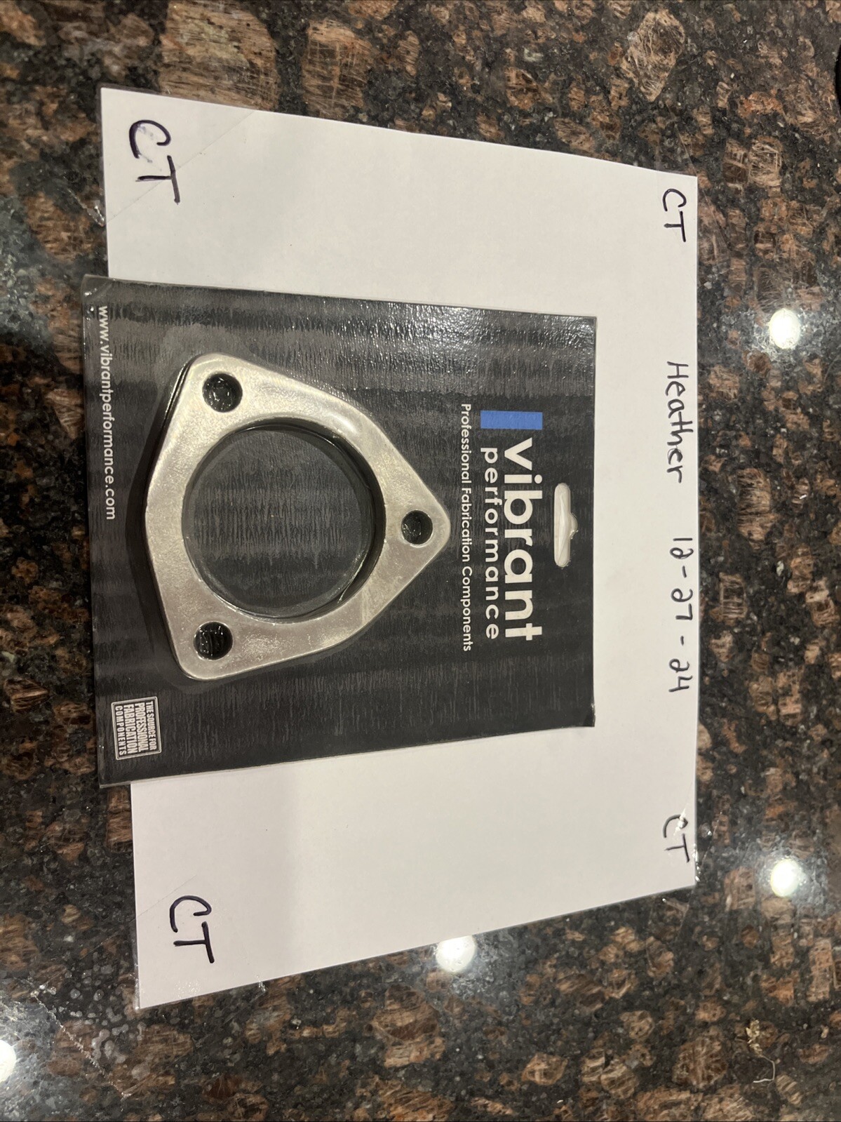 Vibrant Performance 1482S 3-Bolt Stainless Steel Flange