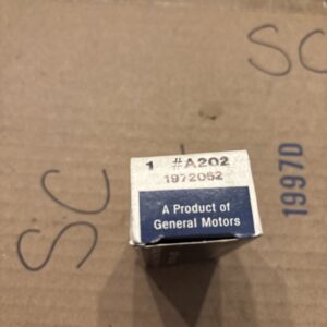 Vintage Delco Remy Genuine GM OEM A-202 1972052 Condenser NOS