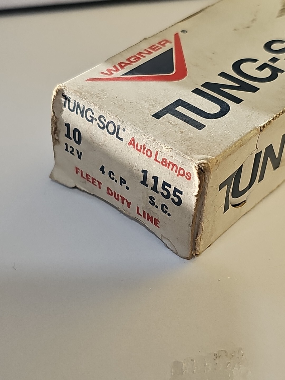 Vintage TUNG-SOL LIGHT 1155 Auto Lamp NOS 12v 4cp Bulbs (1 Box Of 10 Bulbs) - Image 3