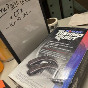 WAGNER PARKING BRAKE SHOE KIT Thermo Quiet PAB587A