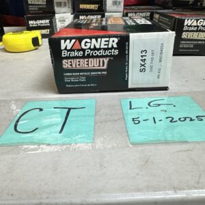 WAGNER SX413 SevereDuty; Semi-Metallic