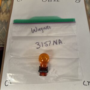 Wagner 3157NA Multi Purpose Light Bulb for E7FZ13466A 3157A Electrical su