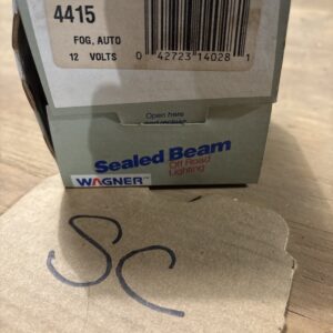 Wagner Lighting 4415 Sealed Beam FOG 12 Volts NOS