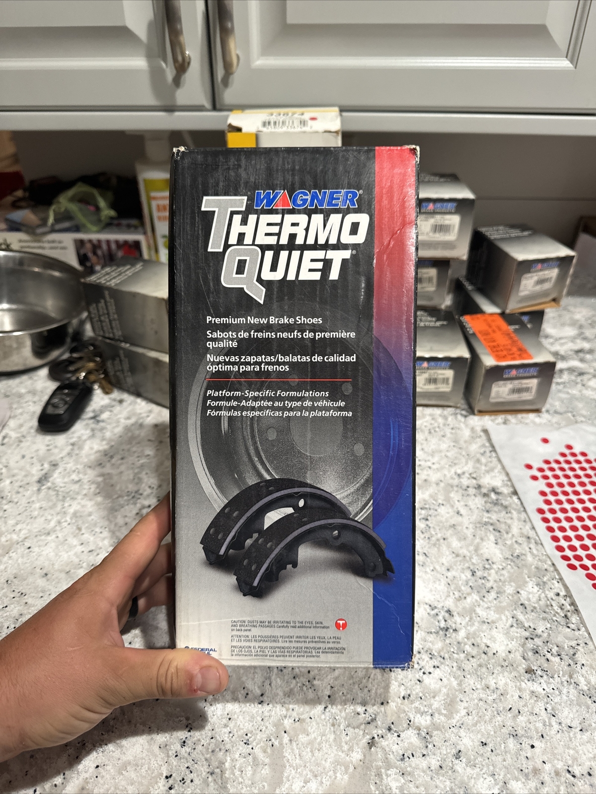 Wagner Thermo Quiet Premium New Brake Shoes PAB771