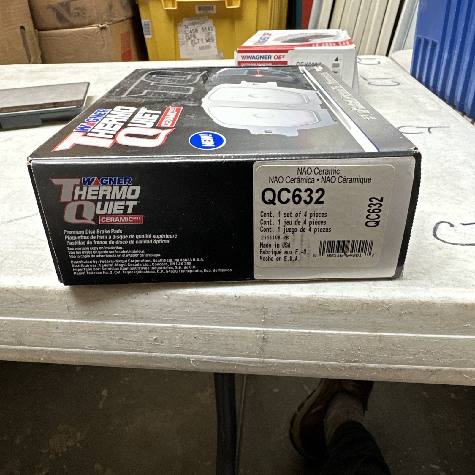 Wagner ThermoQuiet Ceramic Brake Pads QC632 - Image 3