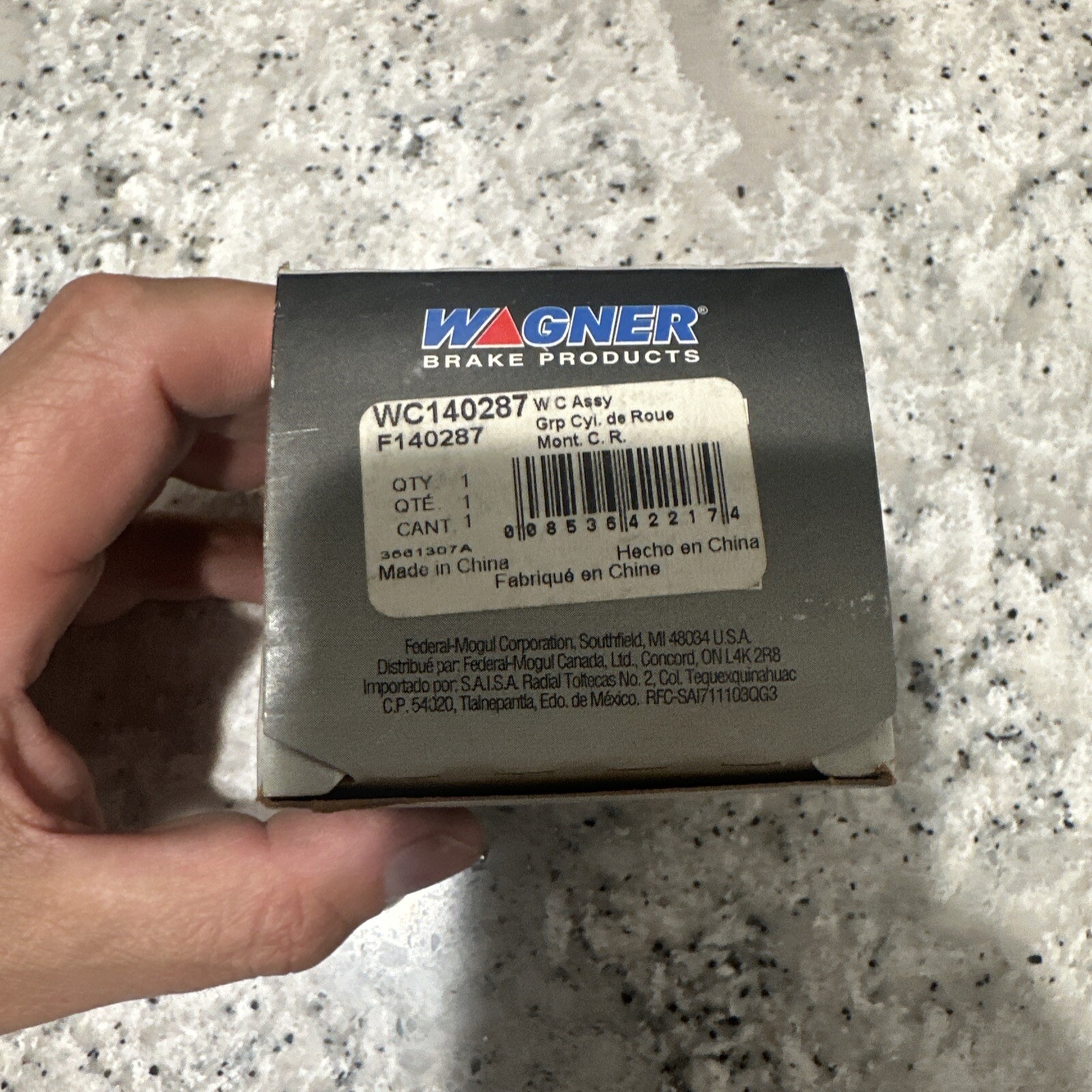 Wagner WC140287 Wheel Cylinder