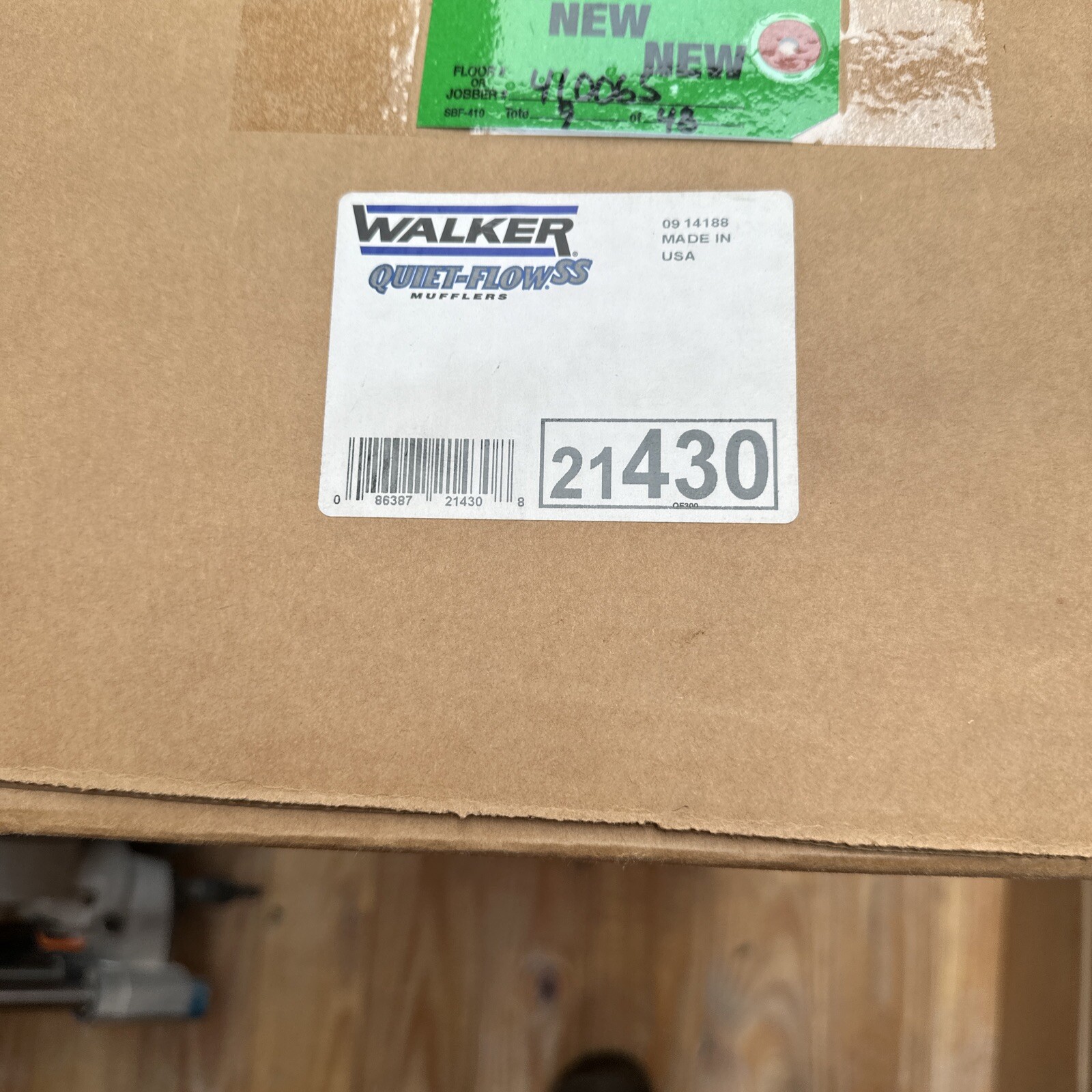 Walker 21430 Muffler Quiet Flow SS