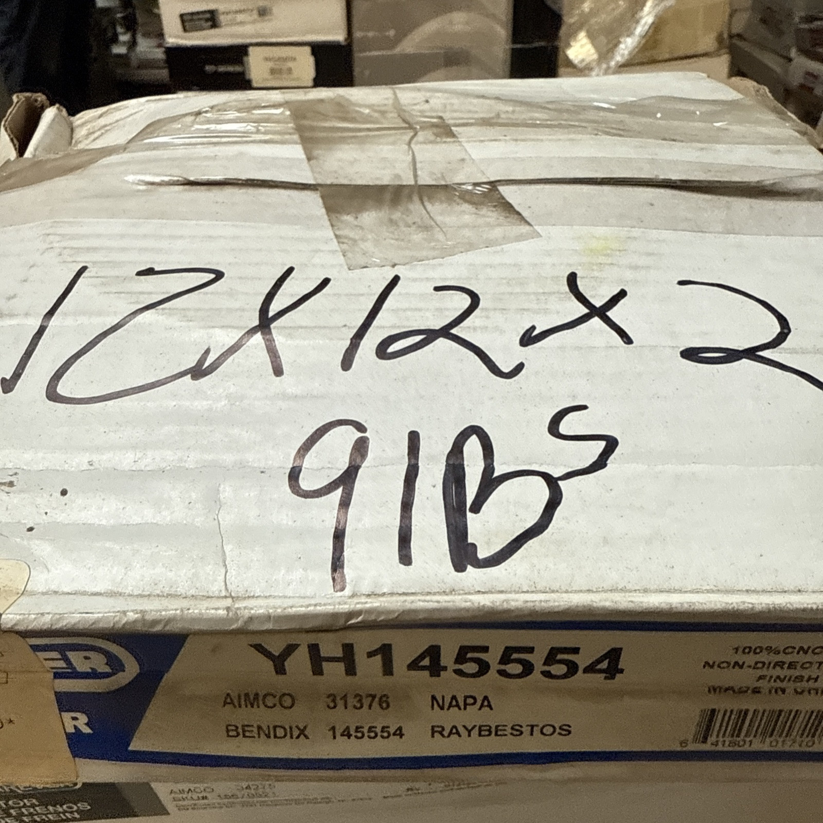 WearEver YH145554 Brake Rotor, Rear